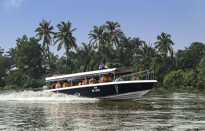 Cu Chi Tunnels by Speedboat